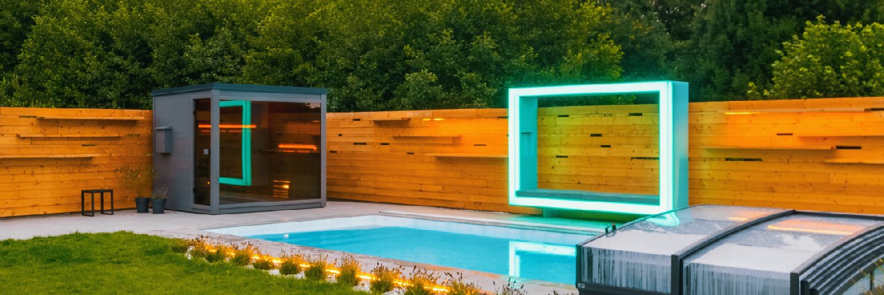 Gartensauna PINEA GREY